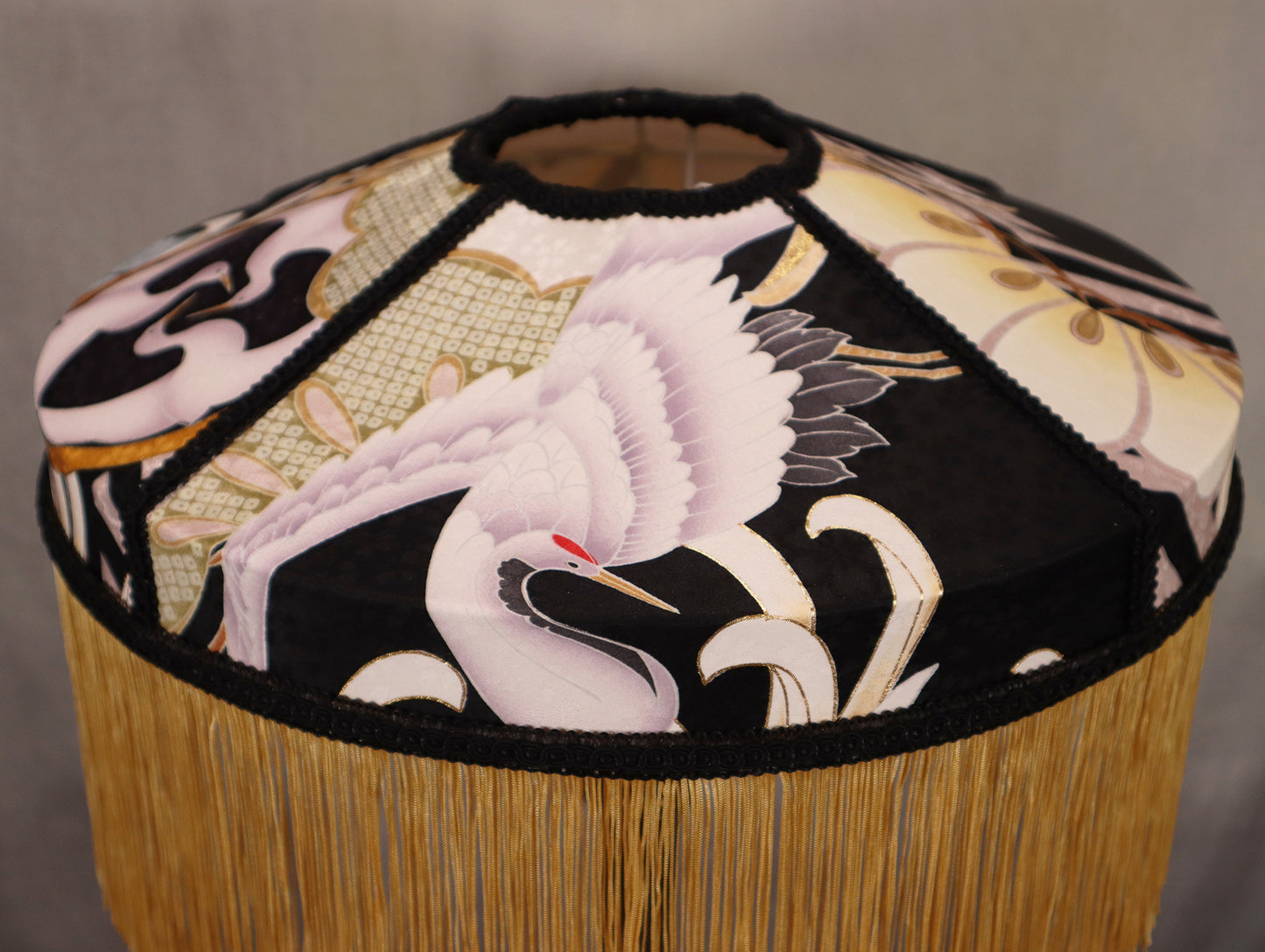 Japanese silk Lampshade - MariaMarabellashades