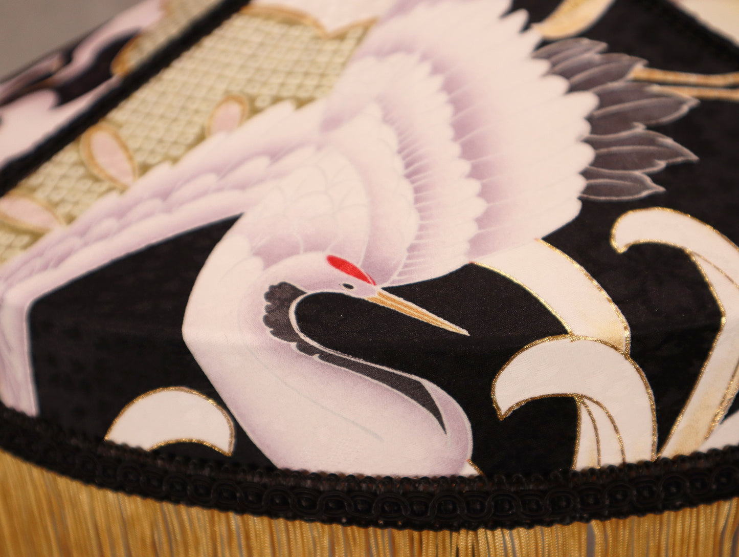 Japanese silk Lampshade - MariaMarabellashades