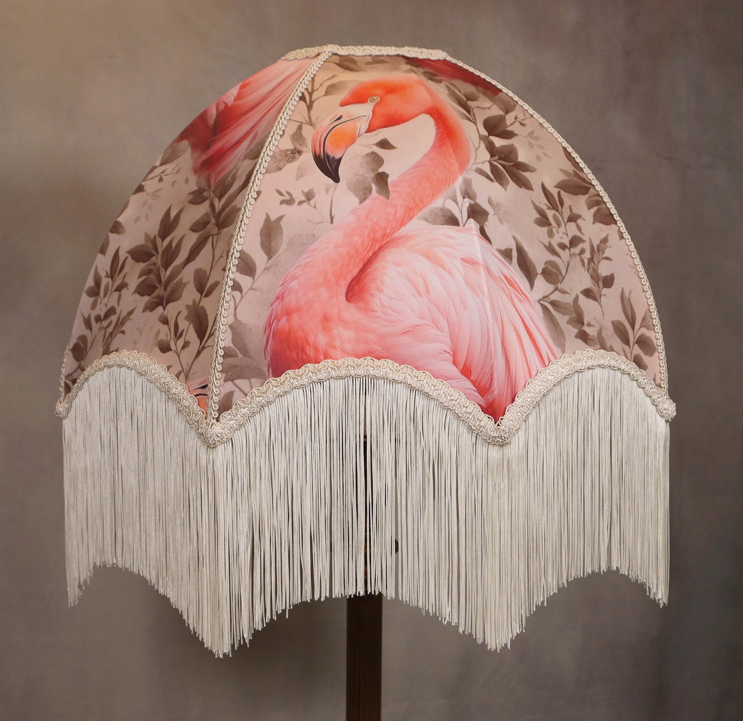 Printed Flamingo lampshade - MariaMarabellashades