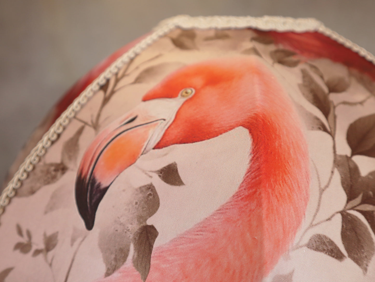 Printed Flamingo lampshade - MariaMarabellashades