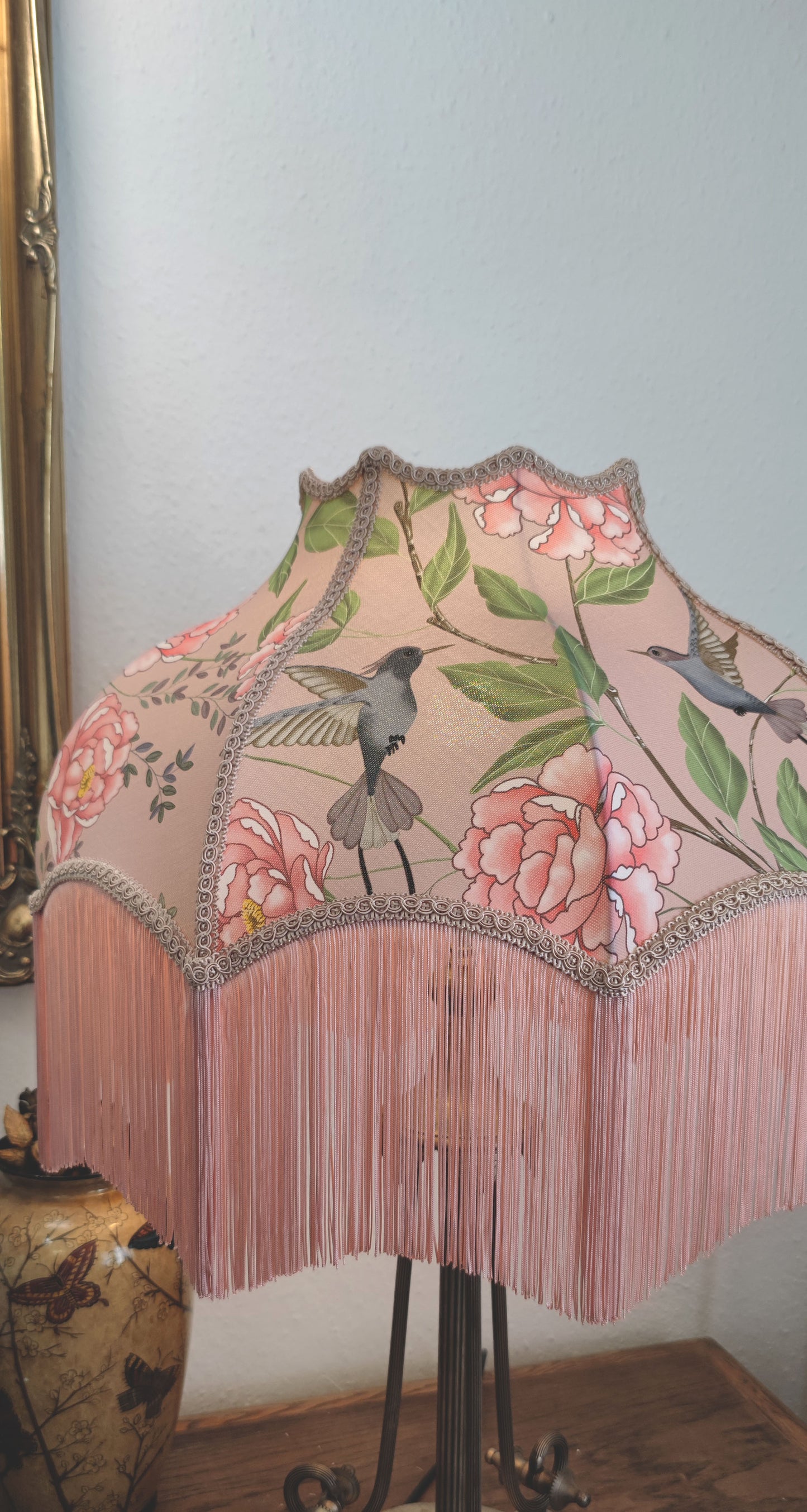 Lampshade featuring our printed drawing