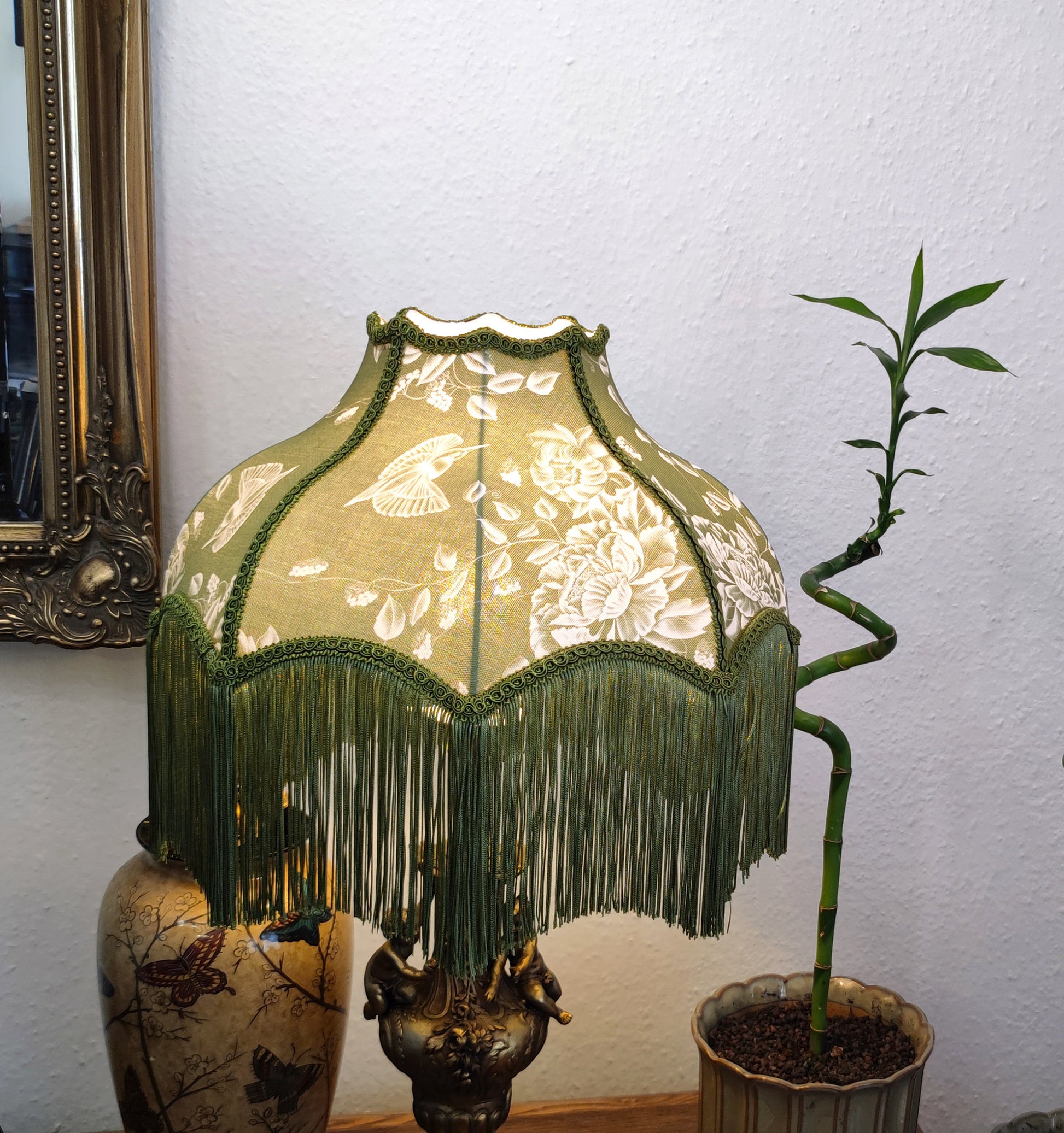 Illuminate your space with our olive lampshade