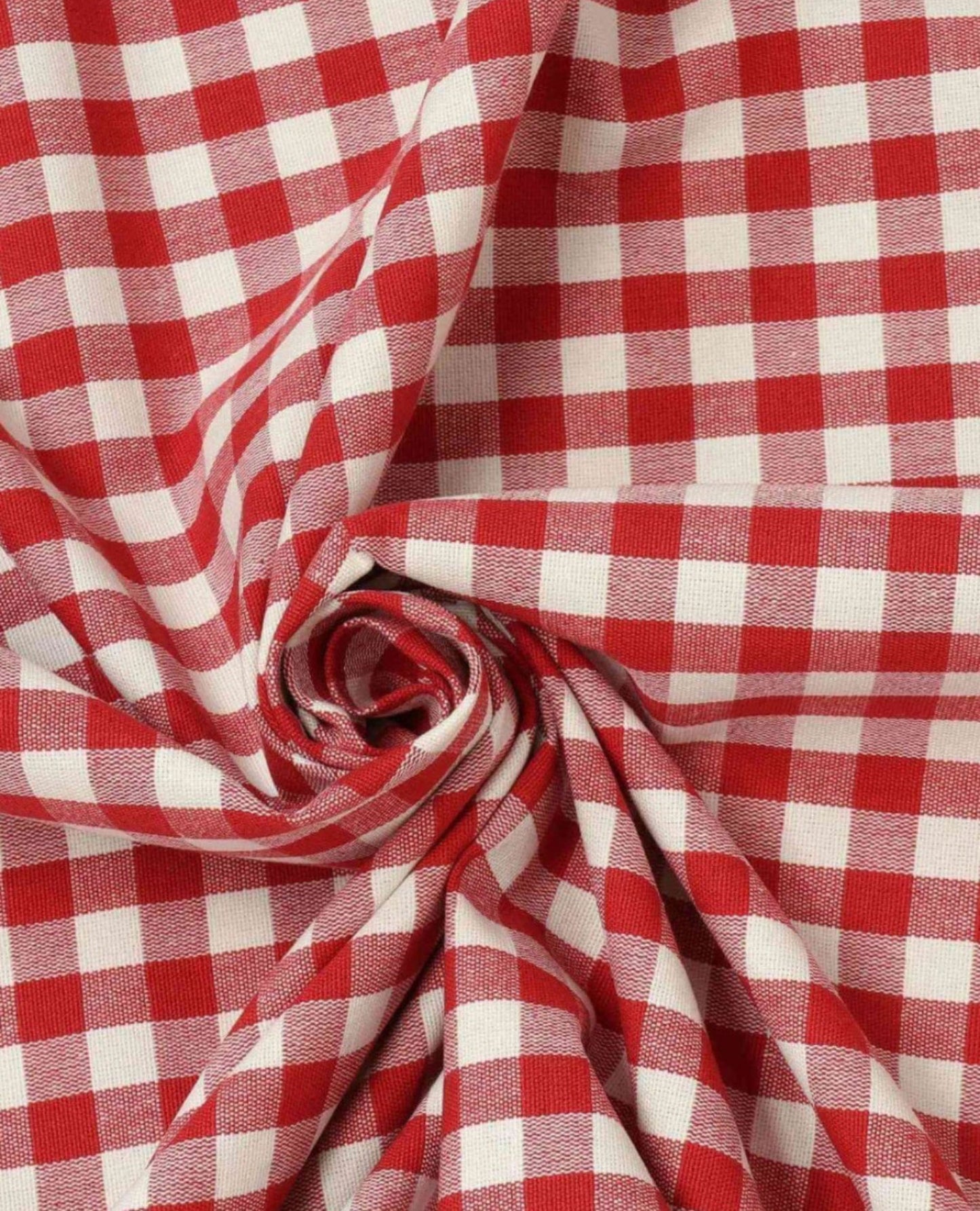 Rustic gingham lampshade