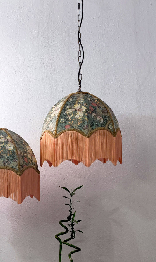 William Morris Golden Lily Lampshade - mariamarabellashades