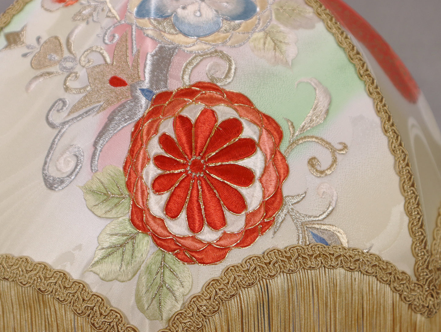 Japanese silk Lampshade - MariaMarabellashades