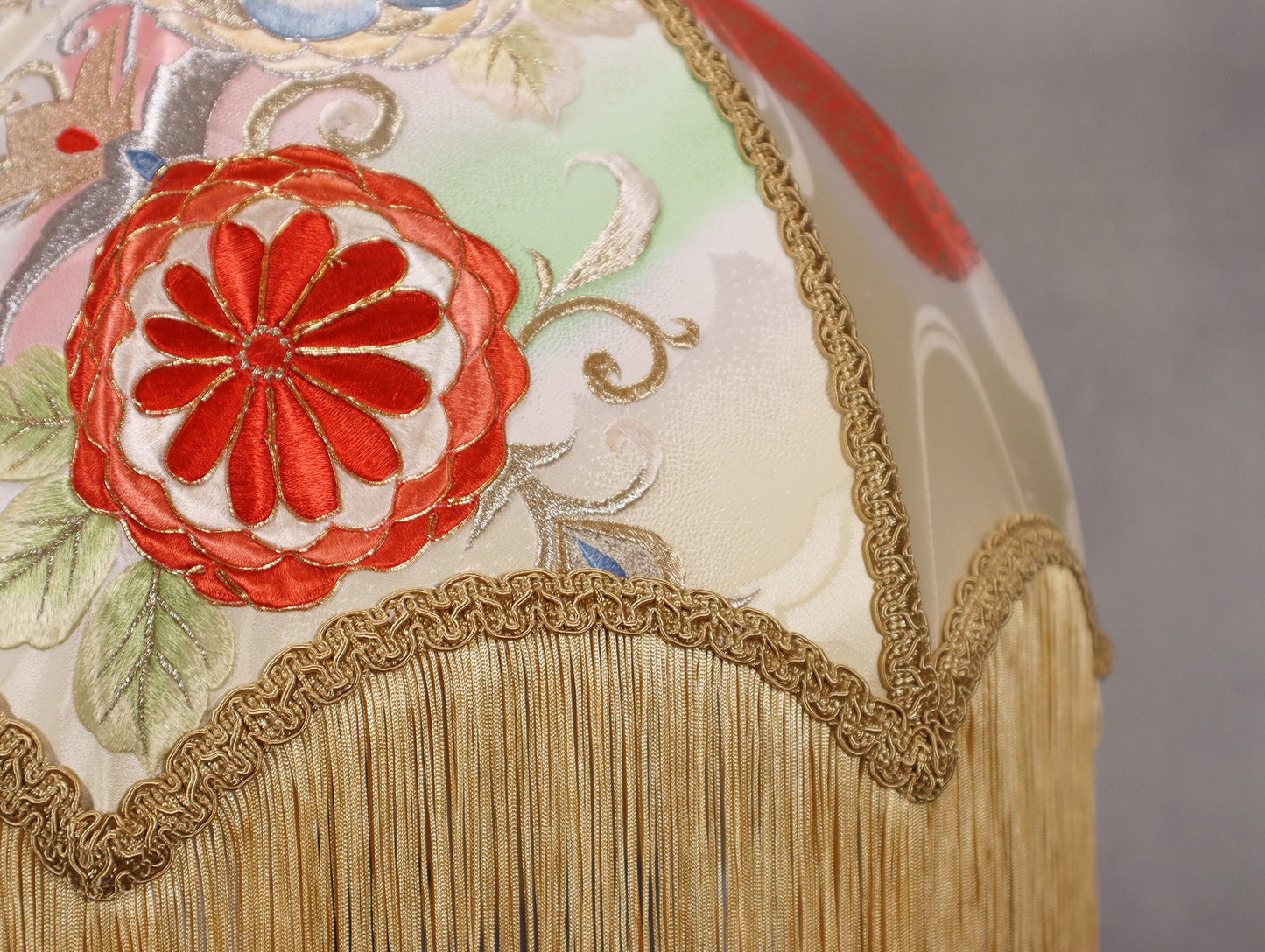 Japanese silk Lampshade - MariaMarabellashades