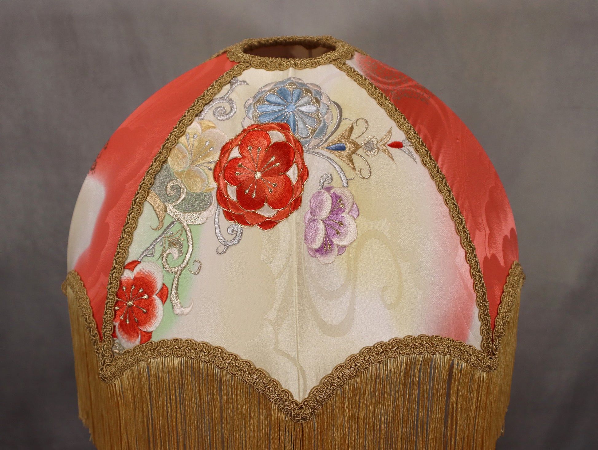 Japanese silk Lampshade - MariaMarabellashades