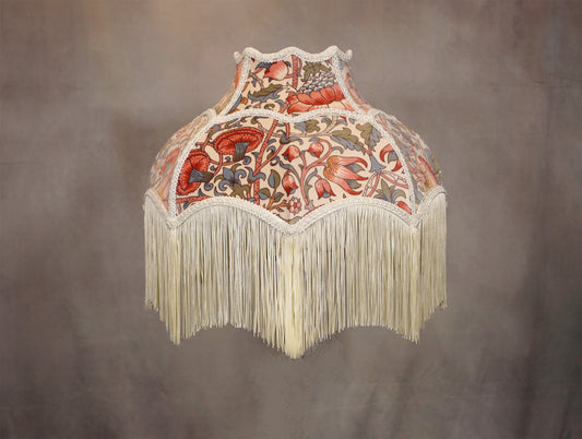 William Morris Style Velvet Lampshade - MariaMarabellashades