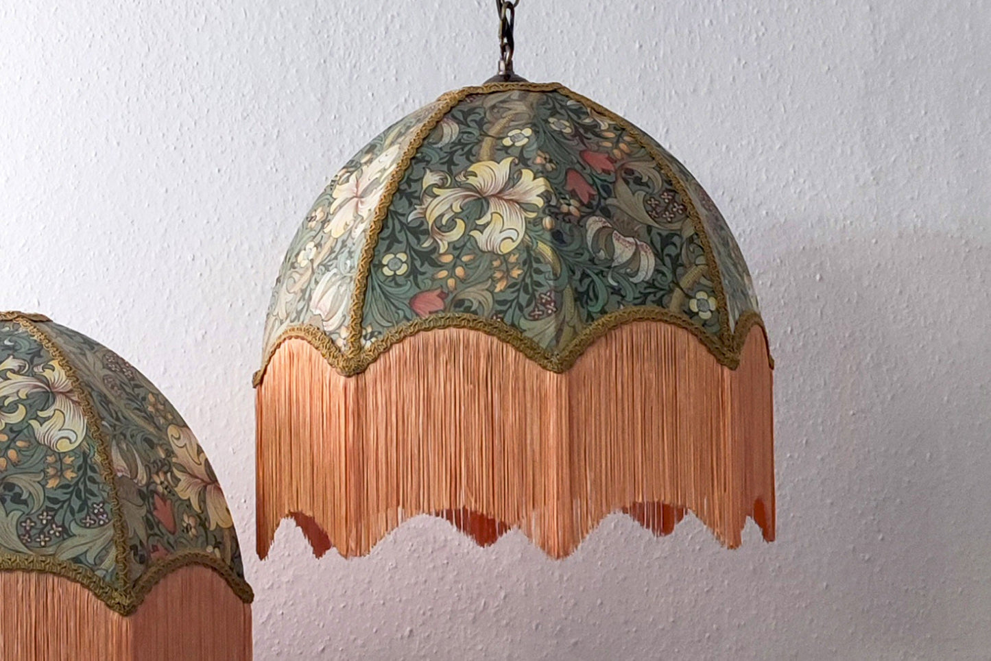 William Morris Golden Lily Lampshade - mariamarabellashades